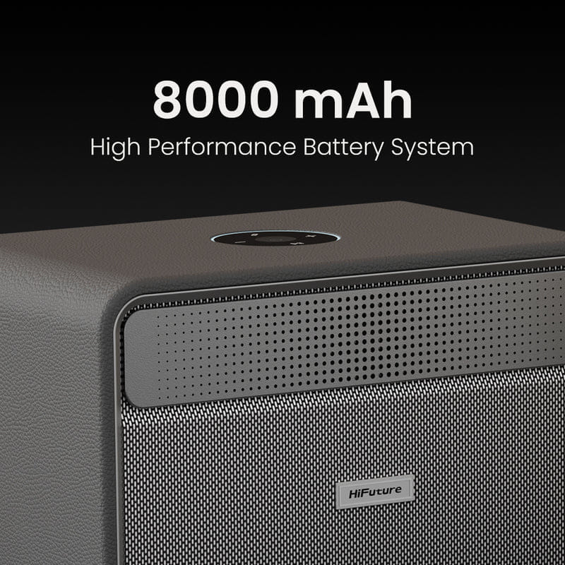 ลำโพงบลูทูธ HIFUTURE PASSION X TWO-WAY FULL-RANGE 100W สีกาแฟลาเต้